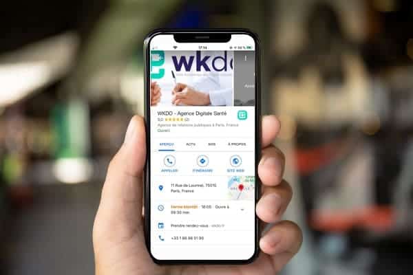 guide google my business fiche google gerer doconnect avis patients