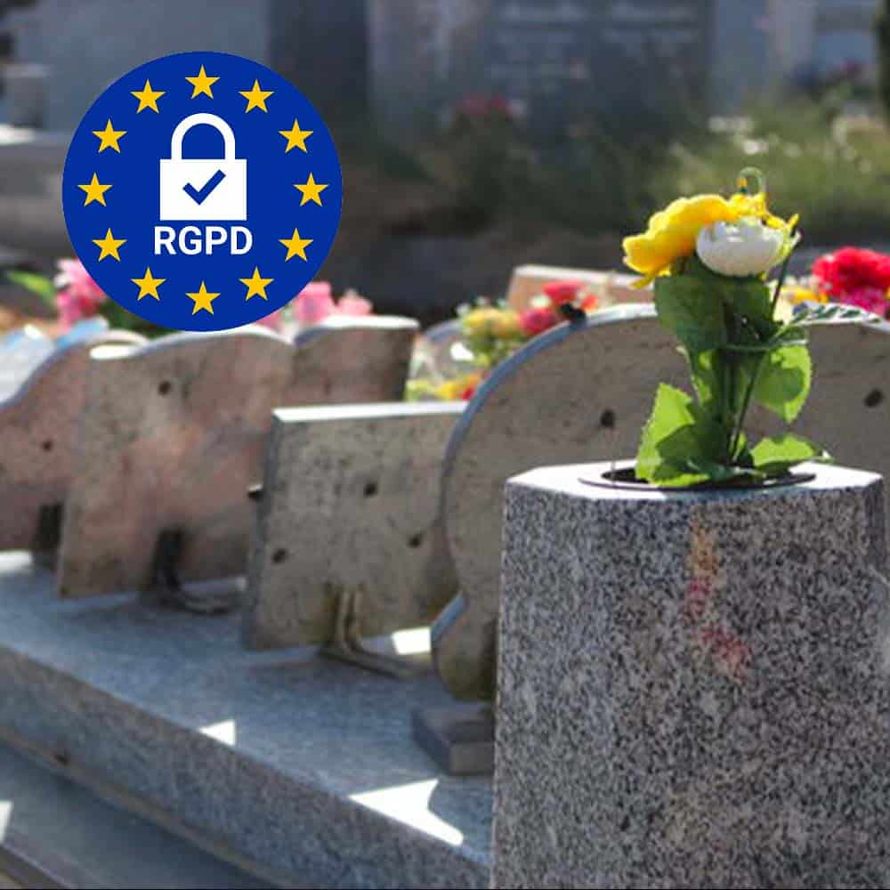 rgpd doconnect pompes funebres obseques organisation de service feneraire